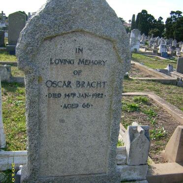 BRACHT Oscar -1922