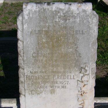 BREDELL Alethea -1929 :: BREDELL Claude -19?6 :: BREDELL Florence -1957