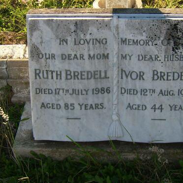 BREDELL Ivor -1944 &amp; Ruth -1986