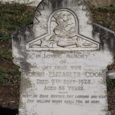 COOK Norah Elizabeth -1923