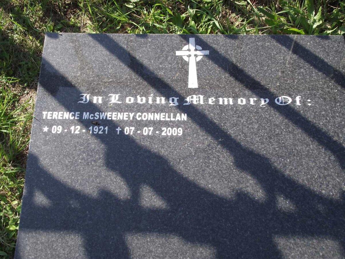 CONNELLAN Terence McSweeney 1921-2009