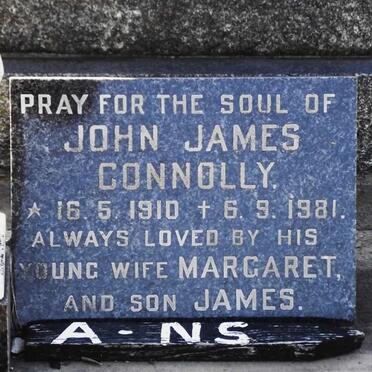 CONNOLLY John James 1910-1981