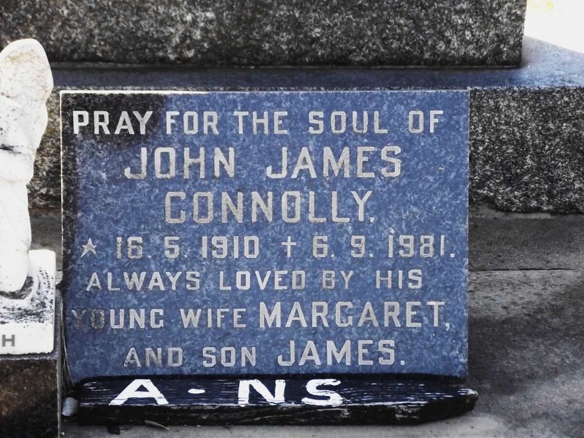 CONNOLLY John James 1910-1981
