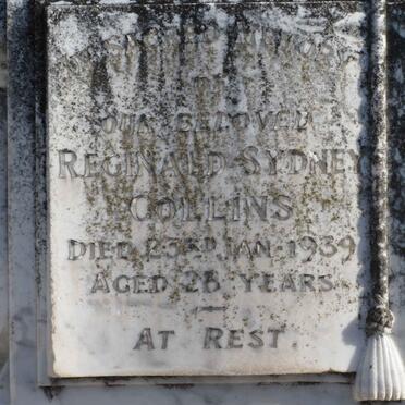 COLLINS Reginald Sydney -1939