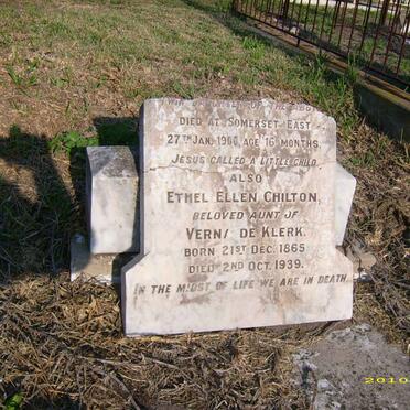 CHILTON Ethel Ellen 1865-1939