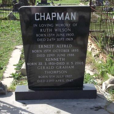 CHAPMAN :: THOMPSON