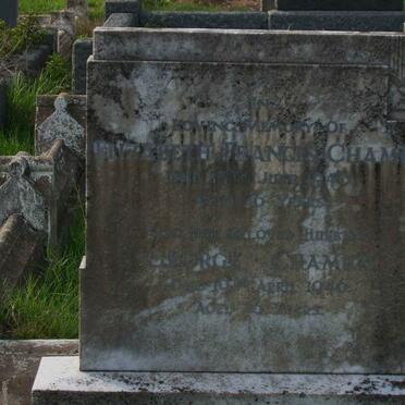 CHAMEN George -1946 &amp; Elizabeth Frances -1940