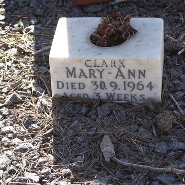 CLARK Mary-Ann -1964