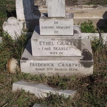 CRABTREE Ethel Grace nee SEARLE 1874-1957