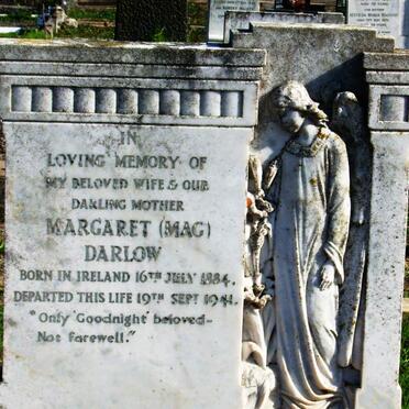 DARLOW Margaret 1884-1941