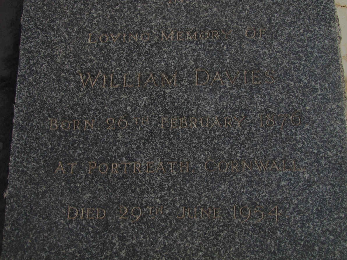 DAVIES William 1876-1954