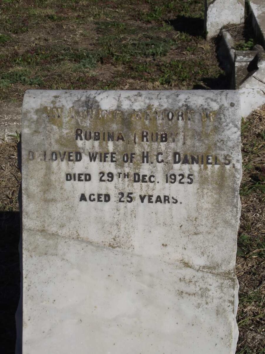 DANIELS Rubina -1925