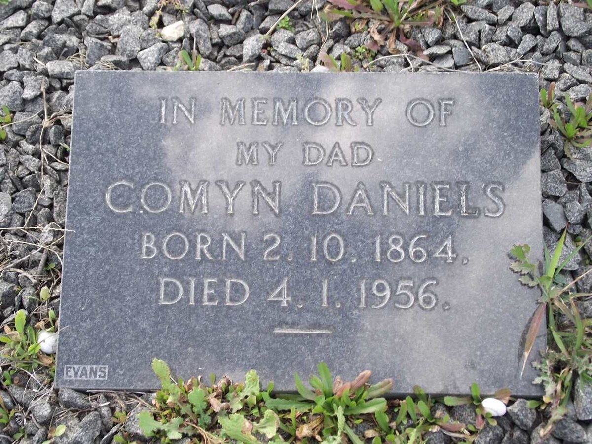 DANIELS Comyn 1864-1956