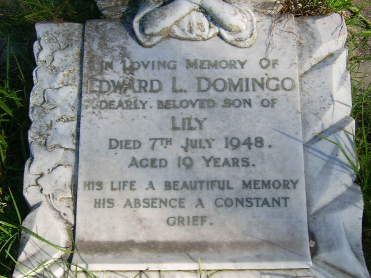 DOMINGO Edward L. -1948