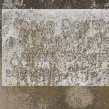 DOWERS Sarah 1907-1911 :: DOWERS Arthur 1912-1917