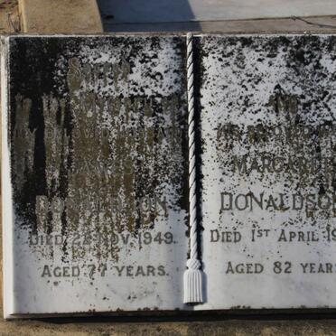 DONALDSON James -1949 &amp; Margaret -1958