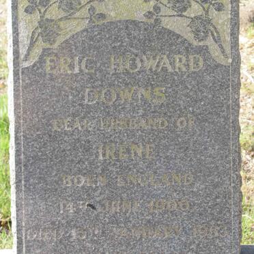 DOWNS Eric Howard 1900-1953