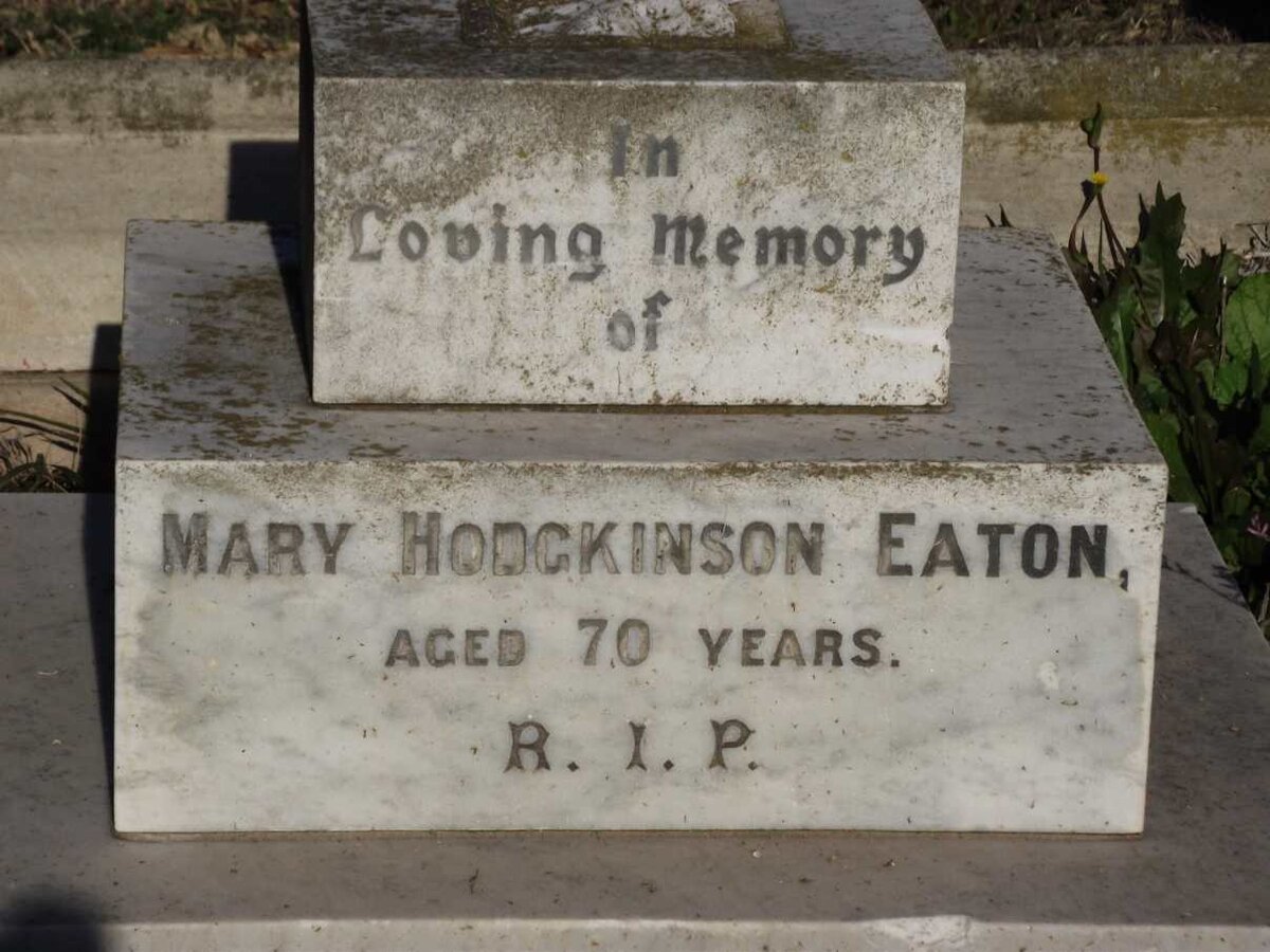 EATON Mary Hodgkinson