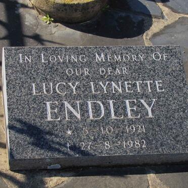 ENDLEY Lucy Lynette 1921-1982
