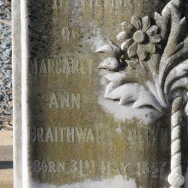 EVELYN Margaret Ann Braithwait 1857-1948