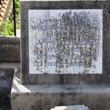 FELLOWS William 1846-1922 :: FELLOWS Annie 1872-1931 :: FELLOWS John 1923-1925