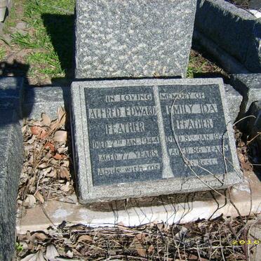 FEATHER Alfred Edward -1944 &amp; Emily Ida -1955