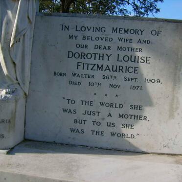 FITZMAURICE Dorothy Louise nee WALTER  1909-1971