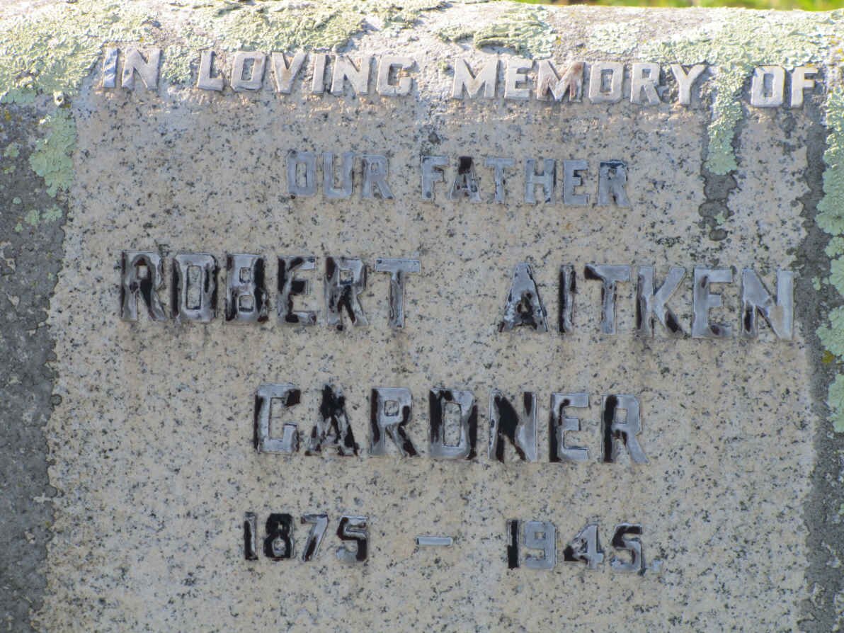 GARDNER Robert Aitken 1875-1945