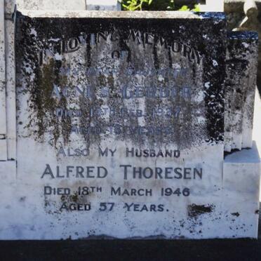 GERBER Agnes -1937 :: THORESEN Alfred -1946