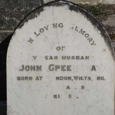 GREENAWAY John -1917