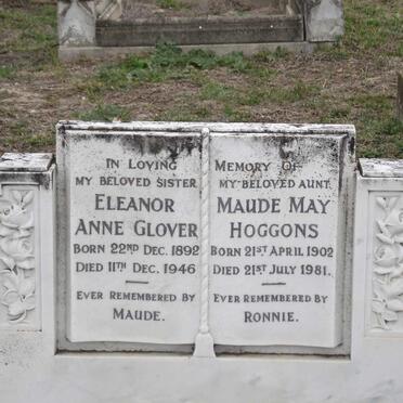 GLOVER Eleanor Anne 1892-1946 :: HOGGENS Maude May 1902-1981