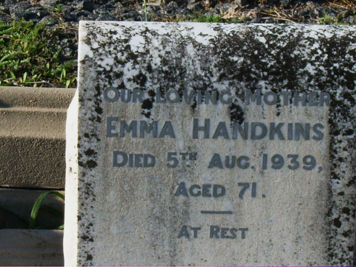 HANDKINS Emma -1939