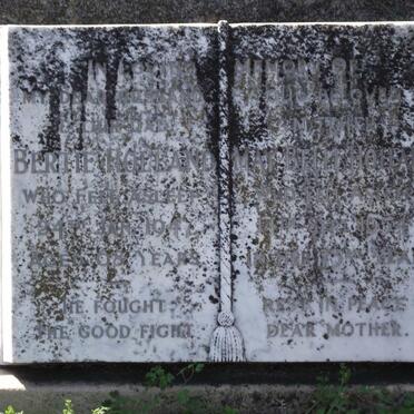 HOLLAND Bertie -1947 &amp; May Belle -1954