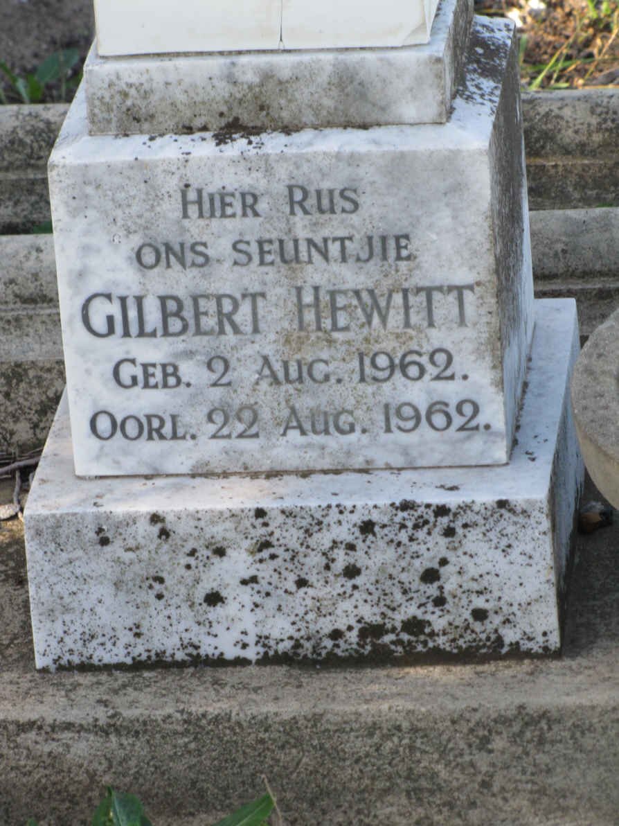 HEWITT Gilbert 1962-1962