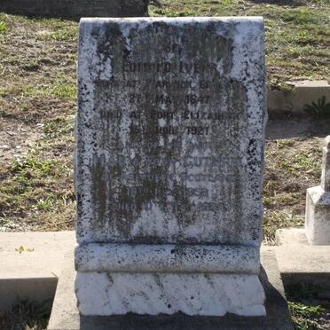 IVENS Edmund 1847-1921 &amp; Mary GUTHRIE 1858-1934