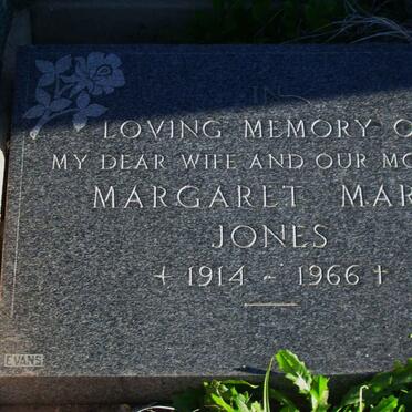 JONES Margaret Mary 1914-1966