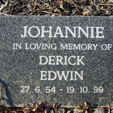 JOHANNIE Derick Edwin 1954-1999