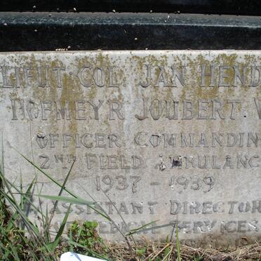 JOUBERT Jan Hendrik Hofmeyr