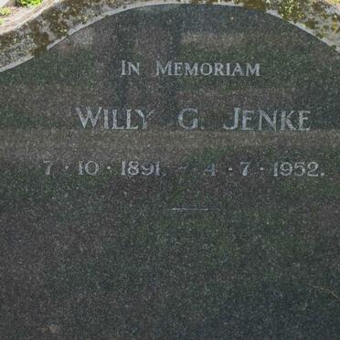 JENKE Willy G. 1891-1952