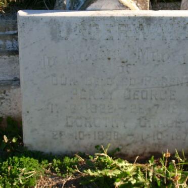 LAGERWALL Percy George 1882-1942 &amp; Dorothy Grace 1898-1978