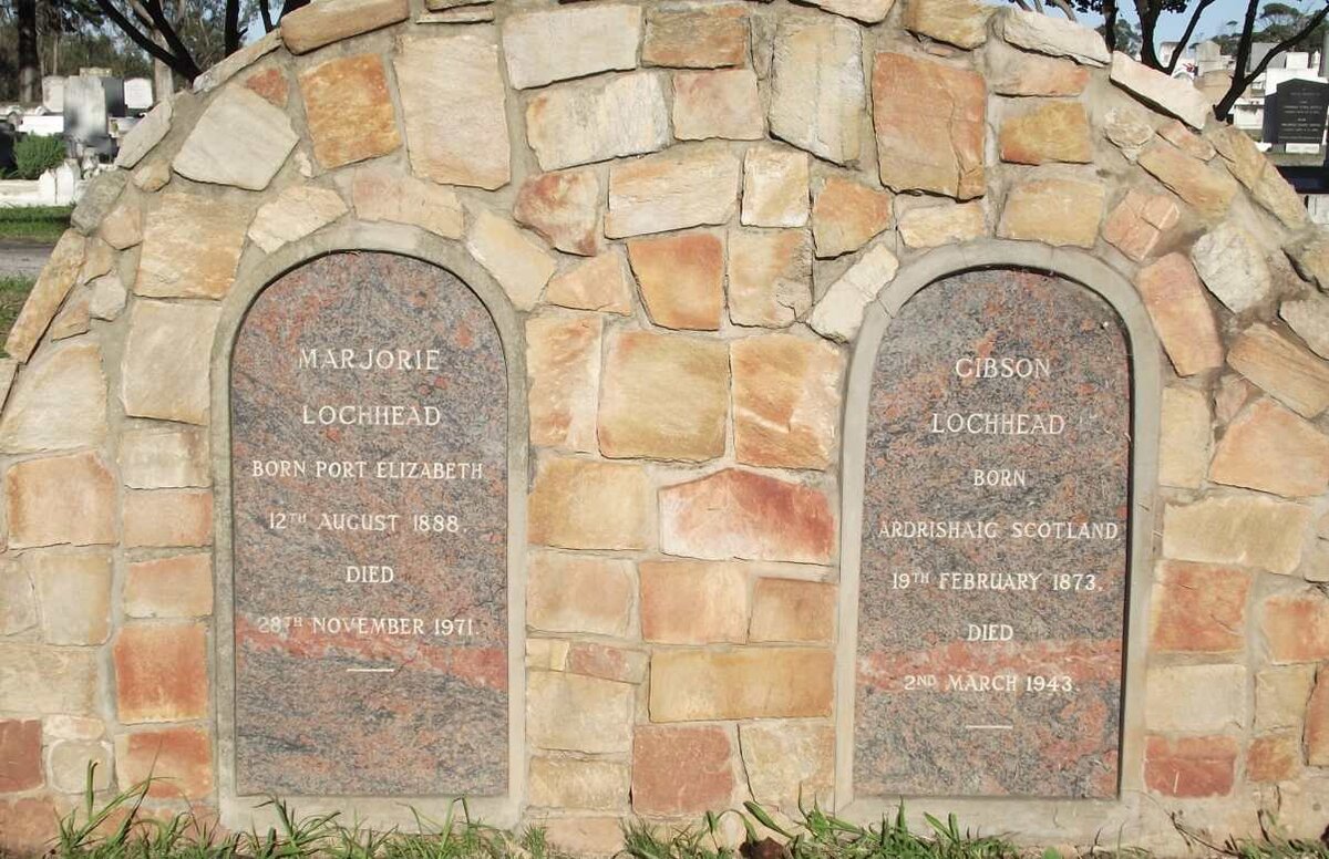 LOCHHEAD Gibson 1873-1943 &amp; Marjorie 1888-1971