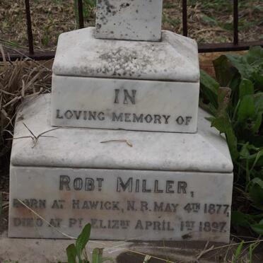 MILLER Robert 1877-1897