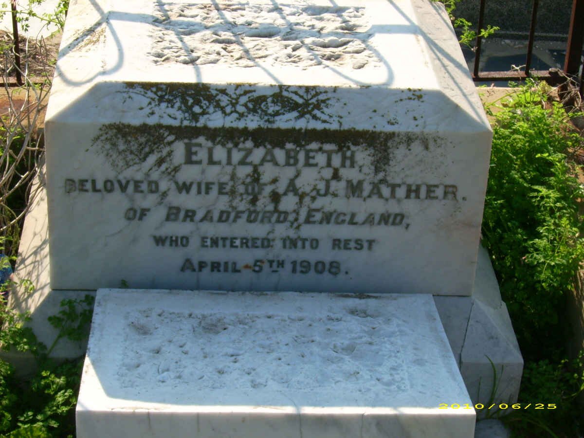 MATHER Elizabeth -1908