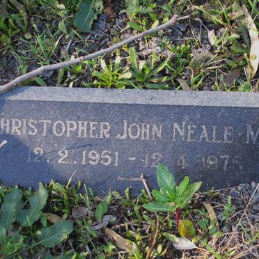 MAY Christopher John, Neale 1951-1976