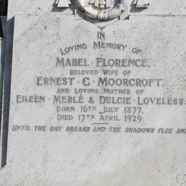 MOORCROFT Mabel Florence 1877-1929