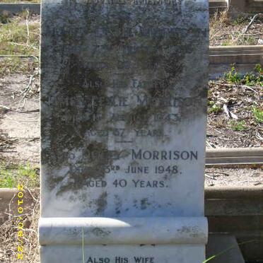 MORRISON James Leslie -1943 :: MORRISON James Leslie -1935 :: MORRISON Dolly -1948 :: MORRISON Elizabeth Ada -1953