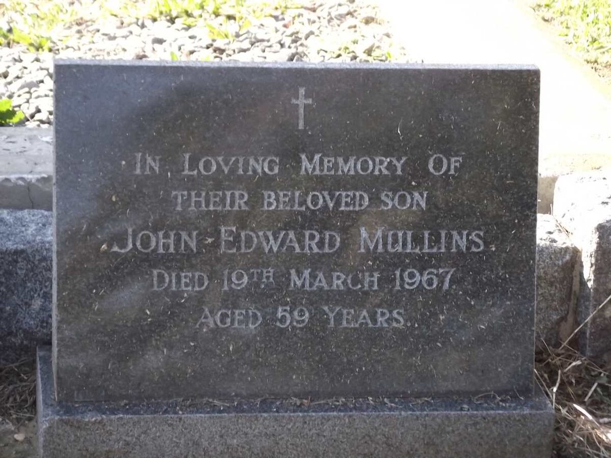 MULLINS John Edward  -1967