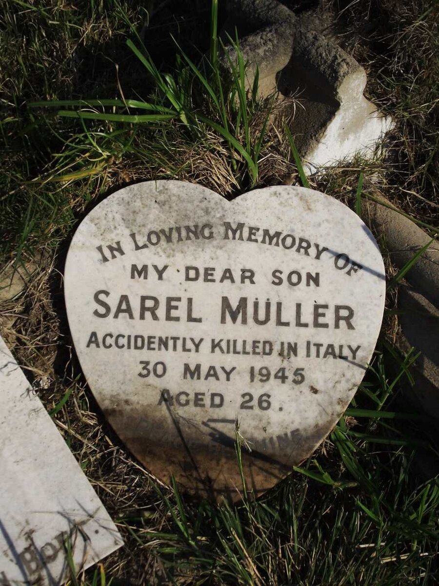 MULLER Sarel -1945