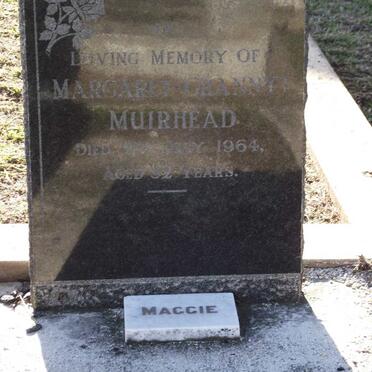 MUIRHEAD Margaret Johanna -1964