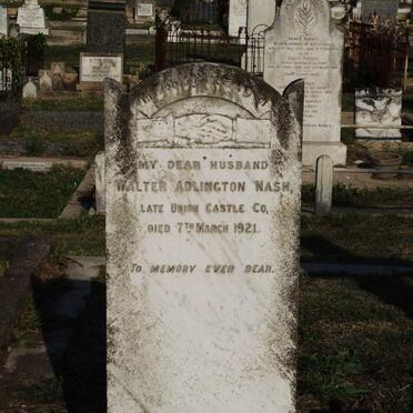 NASH Walter Adlington -1921